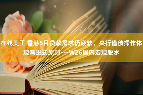 在线美工 香港5月贷款需求仍疲软，央行借债操作体现渐进式原则---W26国内宏观脱水